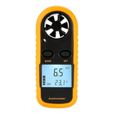 Medidor Velocidade Vento Anemômetro Digital Ar E Termômetro
