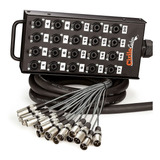Medusa 20 Vias Com Conectores Combo Cirilo Cabos 20 Metros