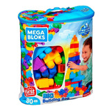 Mega Bloks Sacola Com 80 Peças   Mattel