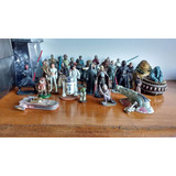 Mega Coleção Star Wars Estátuas De Chumbo Xadrez E Naves