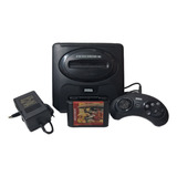 Mega Drive 3 Console C Street Fighter 2 1 Controle 6 Botões
