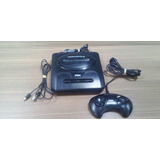 Mega Drive 3 Original C 10 Jogos Na Memoria Controle Original