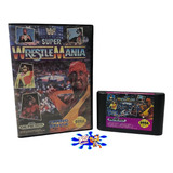 Mega Drive Genesis Jogo Super Wrestlemania Sem Manual
