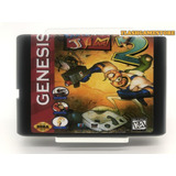 Mega Drive Jogo - Genesis - Eartworm Jim 2 Paralelo