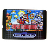 Mega Drive Jogo - Genesis - Super Mario Bros Paralelo