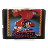 Mega Drive Jogo Genesis Sonic 2 Paralelo