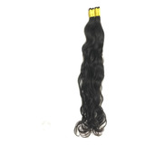 Mega Hair Levemente Ondulado 80cm 100 Gramas 100 Humano 
