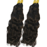 Mega Hair Levemente Ondulado 80cm 120 Gramas 100 Humano 