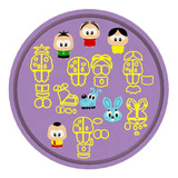 Mega Kit De Cortadores Turma Da Mônica Toy Bidu Sansão