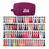 Mega Kit Esmaltes Atacado Nati 90 Cores Necessaire Premium