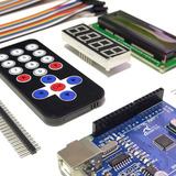 Mega Kit Robótica Iniciante A Avançado Completo Para Arduino