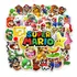 Mega Kit Sticker Super Mario Luigi Yoshi Bowser Toad Colante