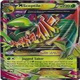 Mega/m Sceptile Ex (xy Origens Antigas #8/98) Cartão Pokémon Raro/holográfico