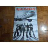 Mega Poster Banda Iron Maiden (raridade Colecionável)