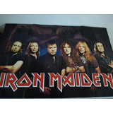 Mega Poster Iron Maiden raridade