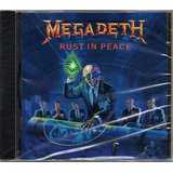 Megadeth Rust In Peace Cd Novo