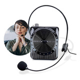 Megafone Amplificador Voz Microfone Professor Radio Fm Usb
