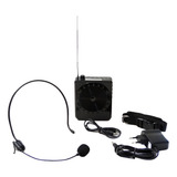 Megafone Amplificador Voz Microfone Professor Radio Fm Usb