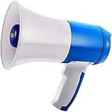 Megafone De Mão De Alta Potência Com Função De Alarme De Música Alto Falante Megafone Gravação De Alta Definição Alto Falante De Espera Longa