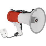 Megafone Portátil Com Microfone E Sirene