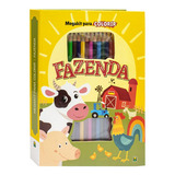 Megakit Para Colorir Com Livro Fazenda 12 Lápis De Cor Edição 1 Em Português 2023 Autor E Editora Brasileitura