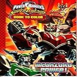 Megazord Power Power Rangers Super Legends Coloring Book