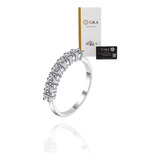 Meia Alianca Moissanites 10
