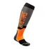 Meia Alpinestars Mx Plus 2 Cinza Laranja Off Road