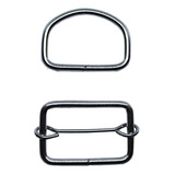 Meia Argola 25 Mm Metal Regulador 25 Mm Metal 100 Und Cada