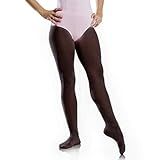 Meia Calça De Ballet Com Pé Só Dança Adulto Preto