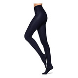 Meia Calca Feminina Fio 40 Vermelha Vinho Cereja Elastano