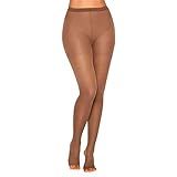 Meia Calça Kendall Média Compressão Sem Ponteira 18 21 Mmhg 1701 44 Castanho M