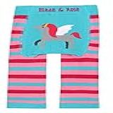 Meia Calça Legging Infantil Unicórnio 6 12 Meses Blade And Rose Rosa