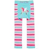 Meia Calça Legging Infantil Unicórnio 6 12 Meses Blade And Rose Rosa