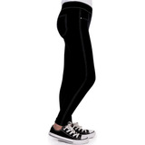 Meia Calça Legging Jeans Infantil Lupo Lobinha Fio 150