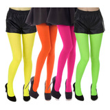 Meia Calça Neon Festa Luz Negra Meias