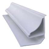 Meia Cana Pvc 5 Barra s Branco Gelo Ci