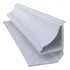 Meia Cana Pvc 5 Barra s    Branco Gelo Ciwt