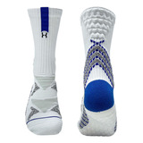 Meia Cano Alto Compressao Masculina Acolchoada Basquete