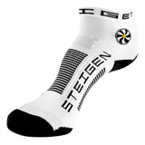 Meia Cano Baixo Para Corrida Steigen White