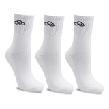 Meia Cano Médio Olympikus Unissex 6 Pares 2 Kits C 3 Un