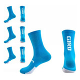 Meia Ciclismo Giro Kit 2 Pares Esportiva Corrida Unissex