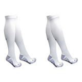 Meia Compressão Ciclismo Corrida Bike Kit C 2 Pares Kanxa