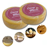 Meia Cura Queijo Artesanal 1 Kg Serra Da Canastra Kit 2 Unid
