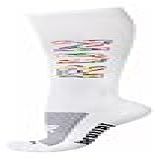 Meia De Ciclismo Corrida Hupi Cano Longo Run Colors Branca 36 42