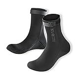 Meia De Mergulho Moniss Meias De Mergulho 3mm Neoprene Meias De Natação Roupa De Banho Quente Meias De Mergulho Para Praia Natação Mergulho Surf Snorkel