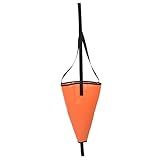 Meia De PVC Drift Sock Sea Anchor Tração Corda Bóia Bola Flutuante De Freio Marítimo Para Canoa Laranja 