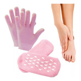 Meia Esfoliantes Hidratantes Luva Par De Silicone Spa Pele