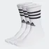 Meia Esportiva adidas Crew Preta - Kit C/3 Pares - Tam.41/43
