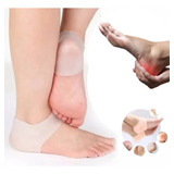 Meia Gel Anti Rachadura Calcanhar Hidratante Protetor De Pés